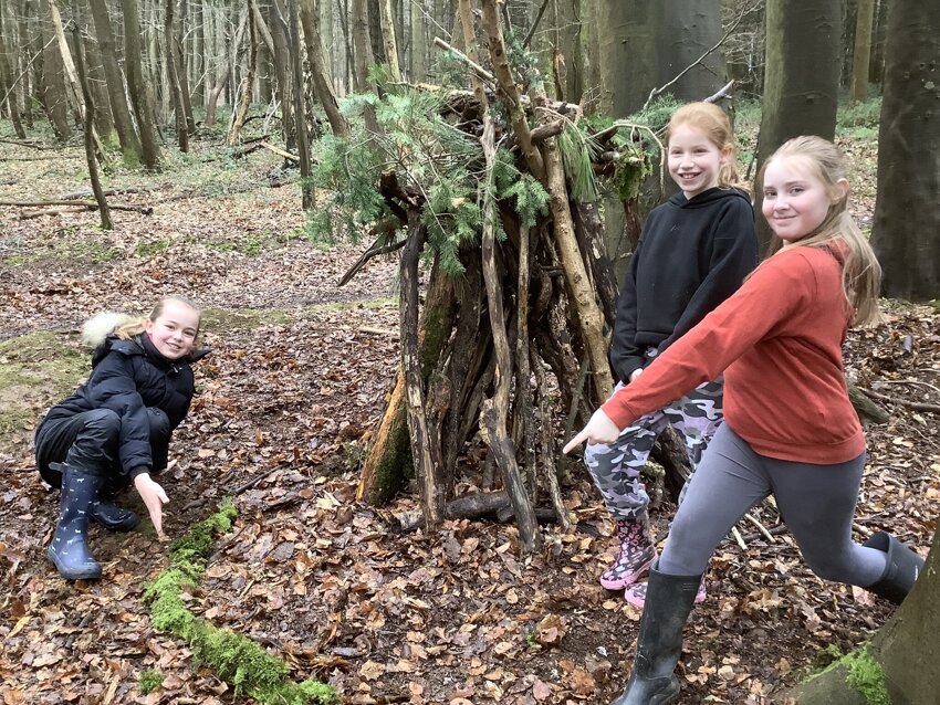 Image of Year 5 Forest School Woodland trip 2024 